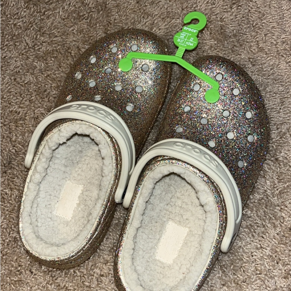 CROCS Women’s Glitter - Gold